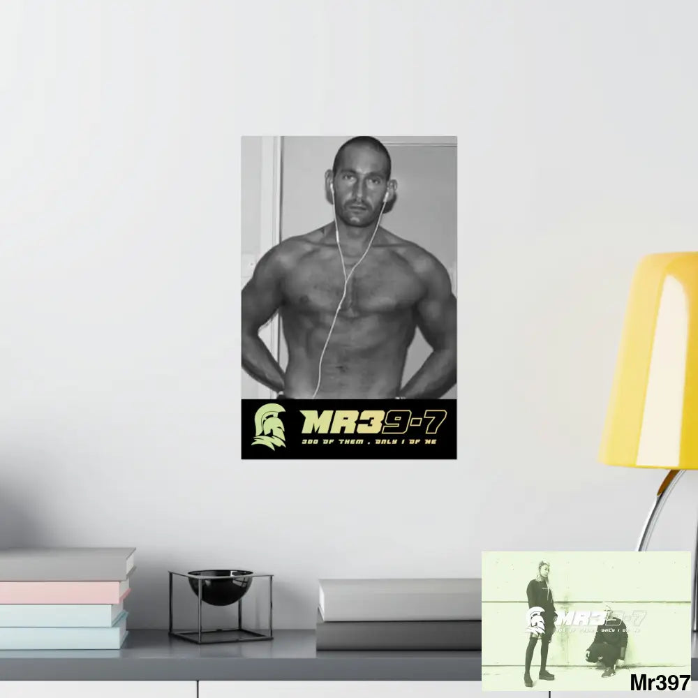 The original MR39-7 Matte Vertical Posters Poster