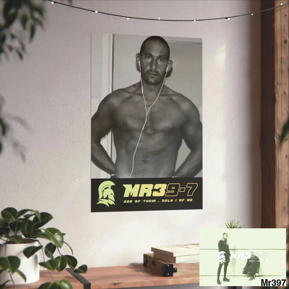 The original MR39-7 Matte Vertical Posters Poster