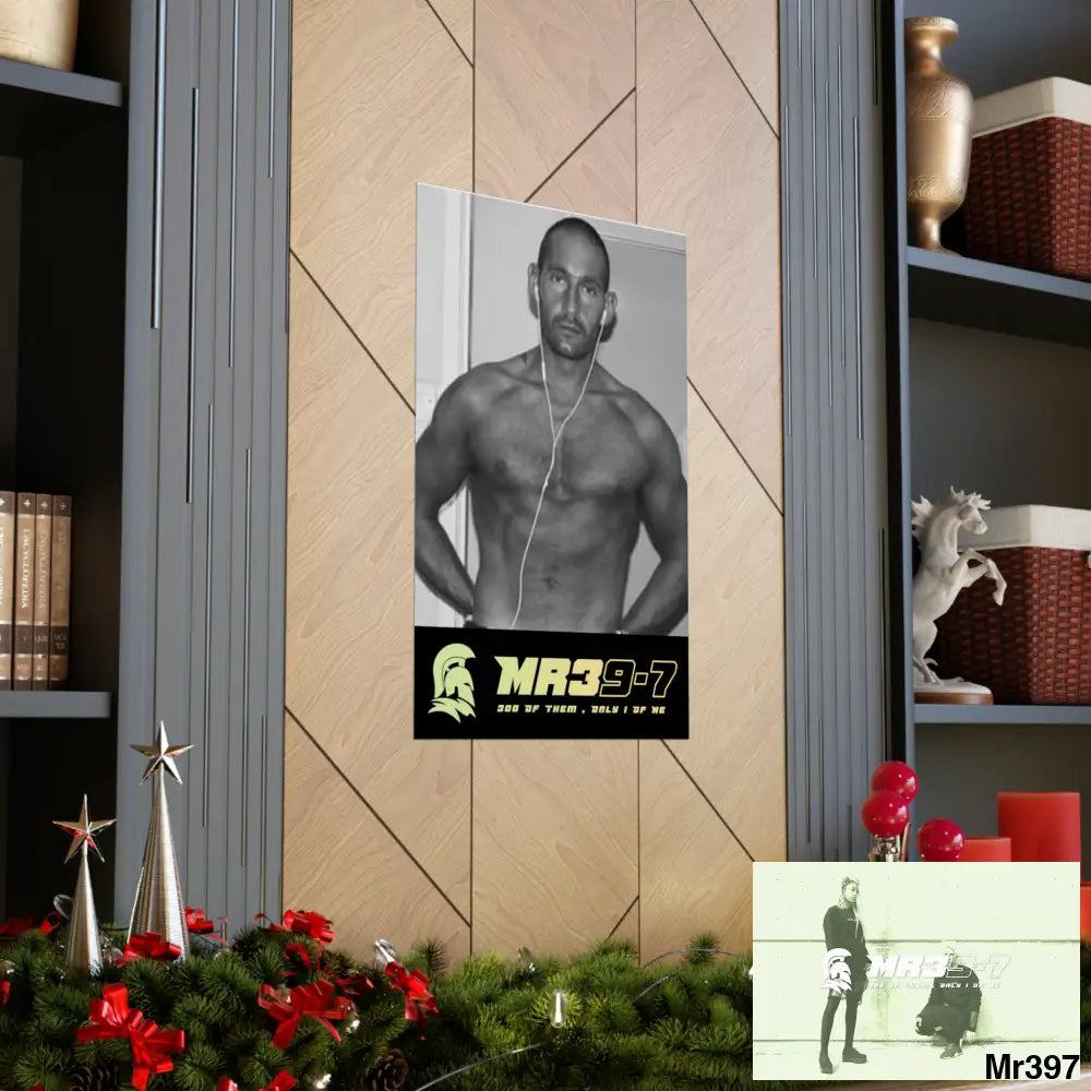 The original MR39-7 Matte Vertical Posters Poster