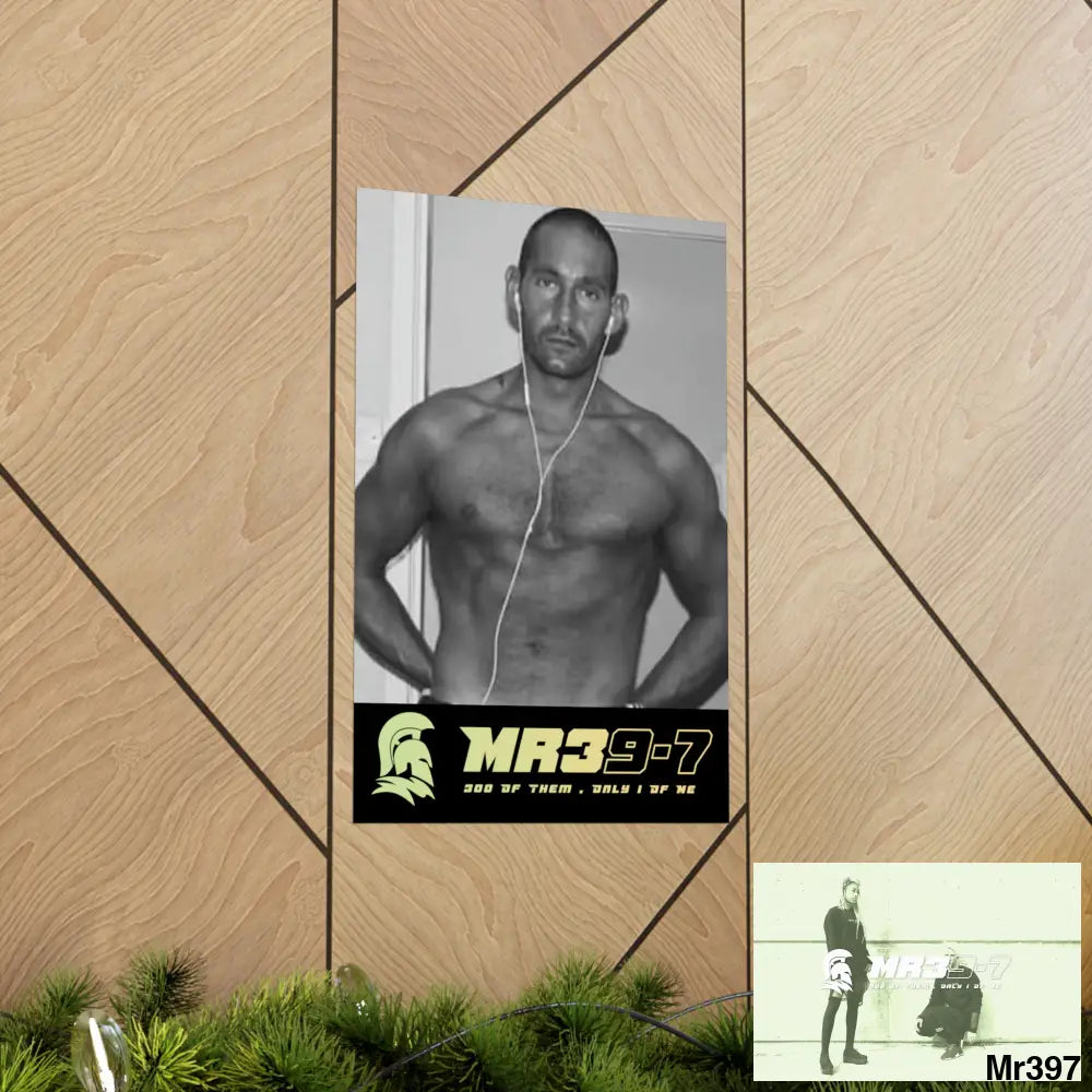 The original MR39-7 Matte Vertical Posters Poster