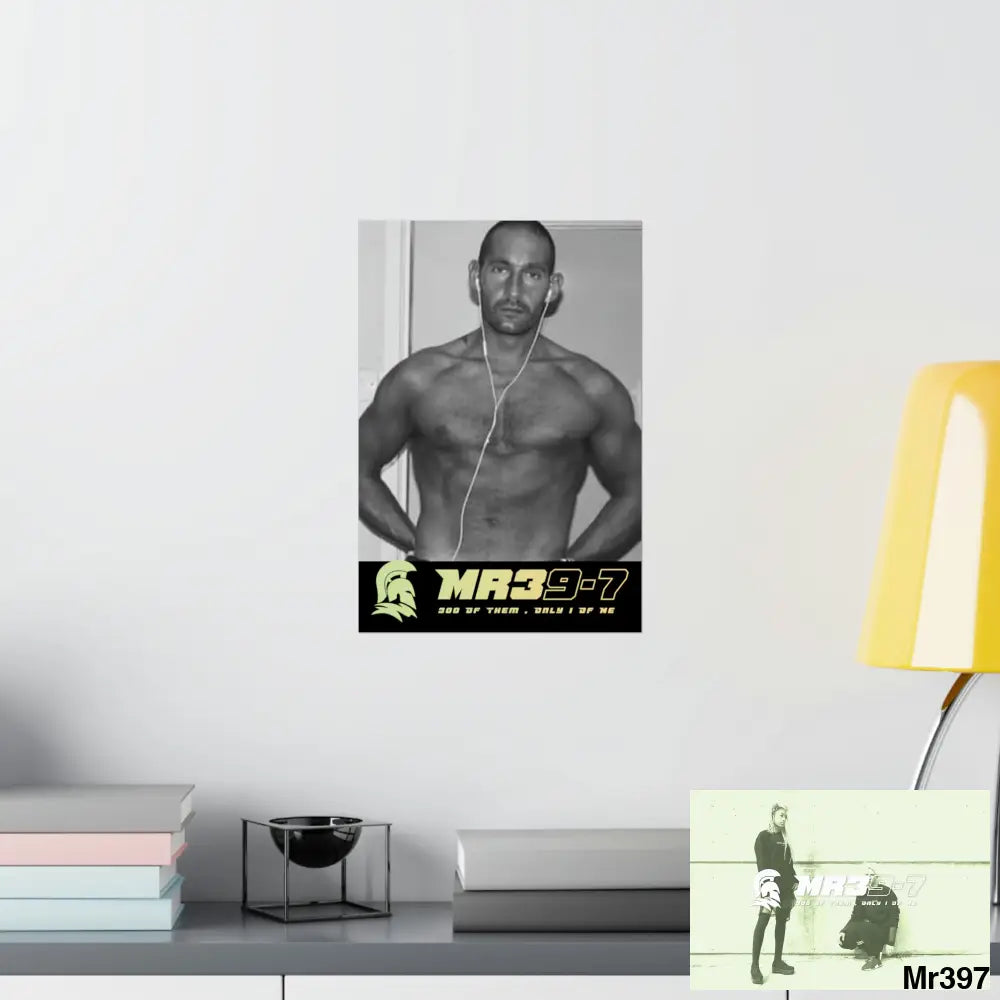 The original MR39-7 Matte Vertical Posters Poster