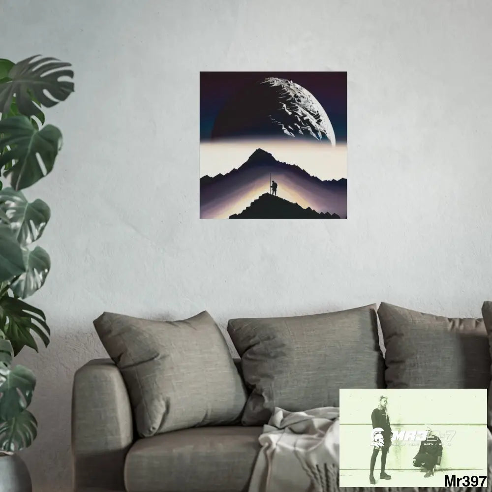 THE SUMMIT II (I COULD GO NO HIGHER) Limited Edition Fine Art Poster Poster