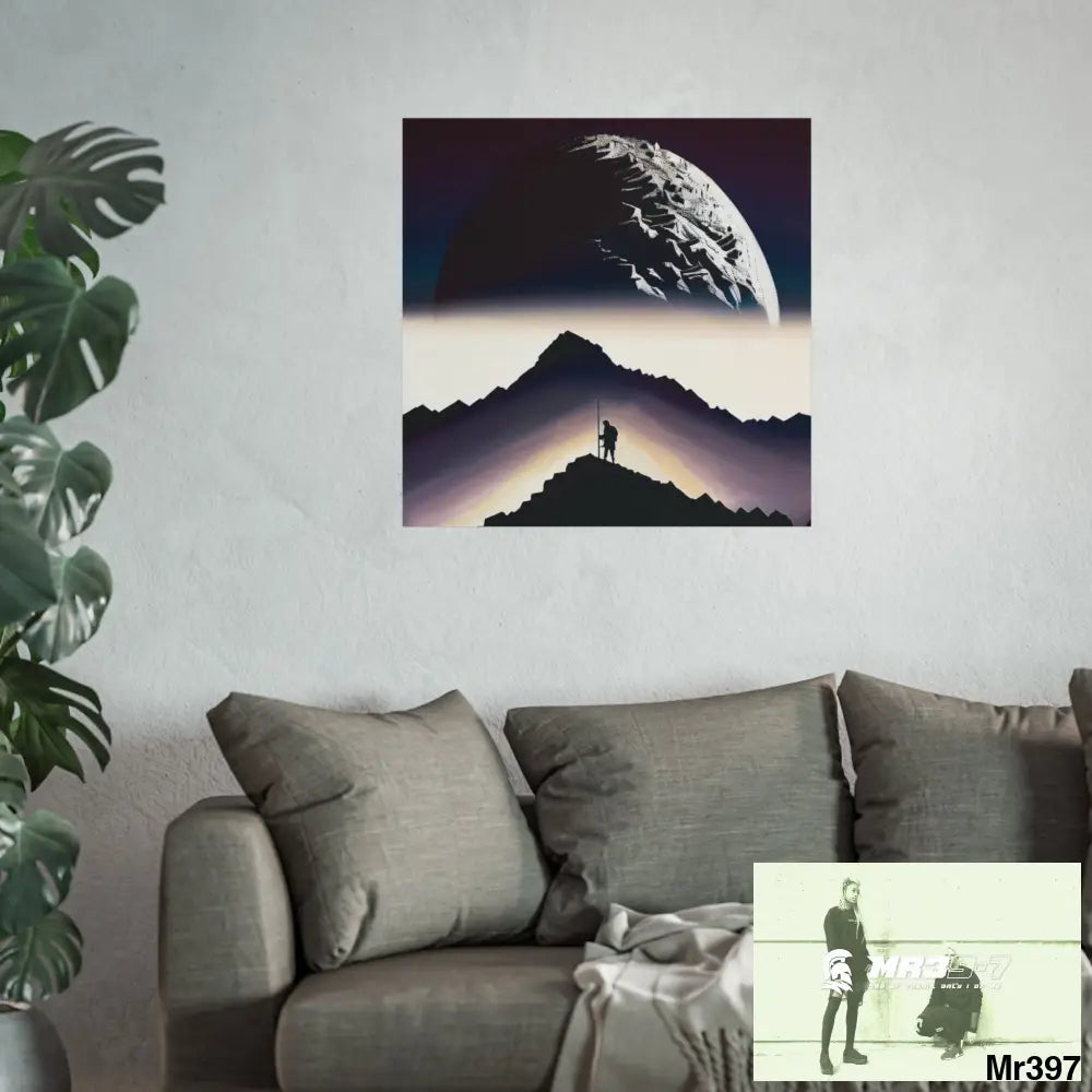 THE SUMMIT II (I COULD GO NO HIGHER) Limited Edition Fine Art Poster Poster