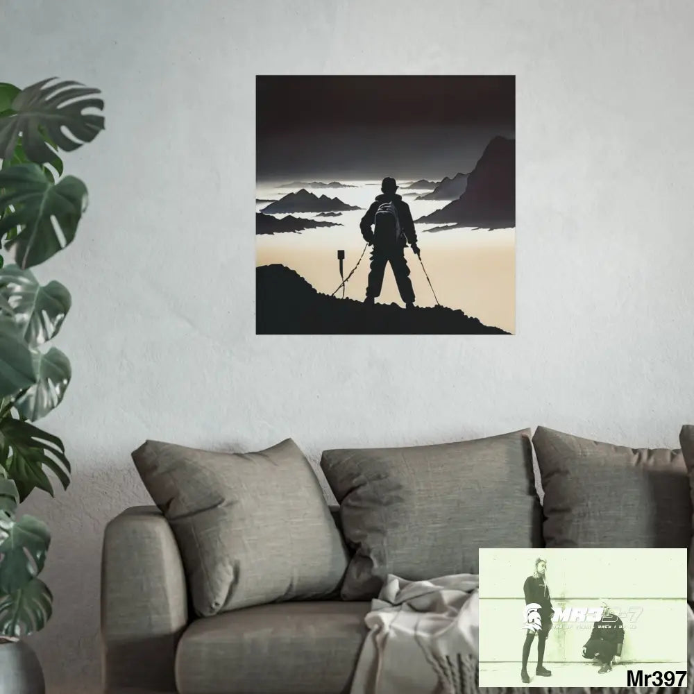 THE SUMMIT III (THE EDGE OF CONTINUATION) Limited Edition Fine Art Poster Poster