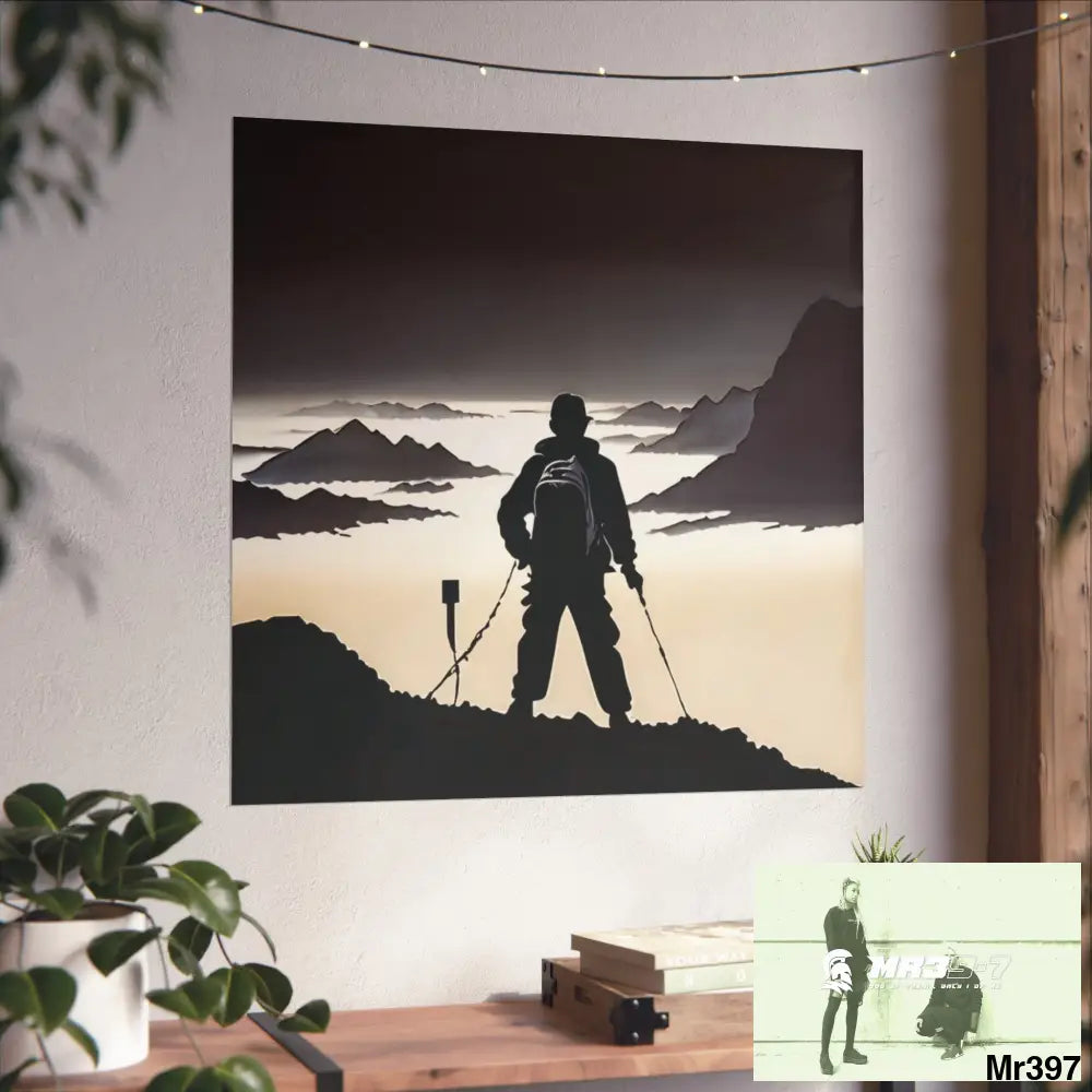 THE SUMMIT III (THE EDGE OF CONTINUATION) Limited Edition Fine Art Poster Poster