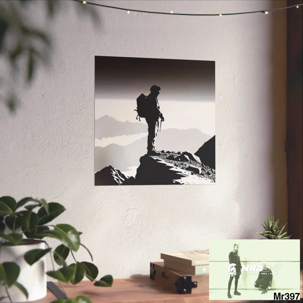 THE SUMMIT IV (THE DECISION LINE) Limited Edition Fine Art Poster Poster