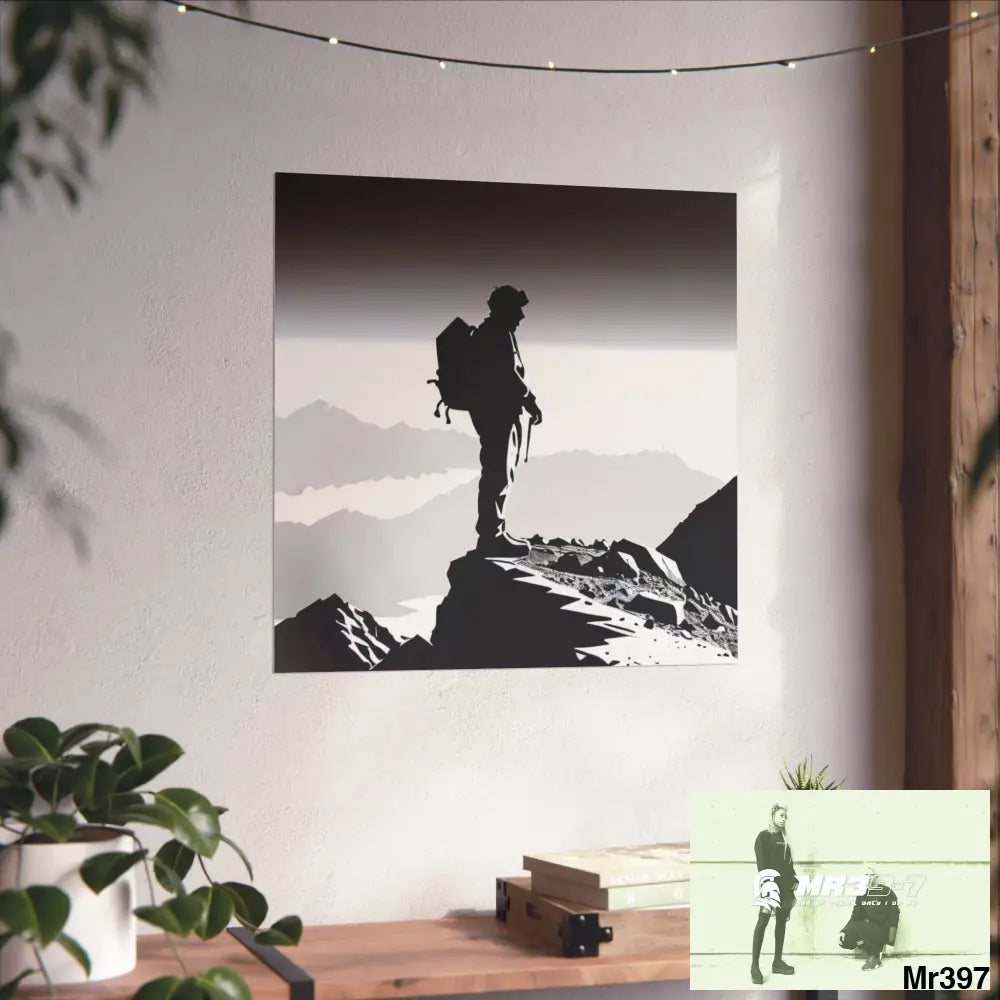 THE SUMMIT IV (THE DECISION LINE) Limited Edition Fine Art Poster Poster