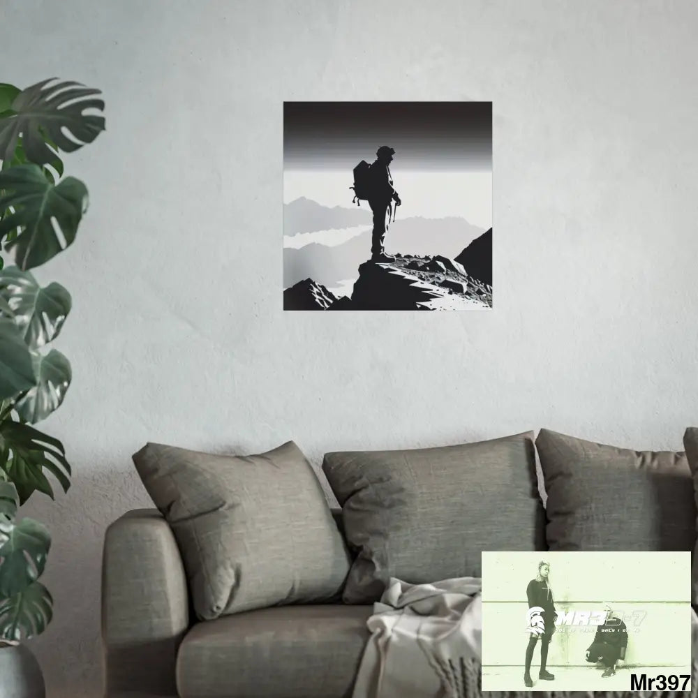 THE SUMMIT IV (THE DECISION LINE) Limited Edition Fine Art Poster Poster