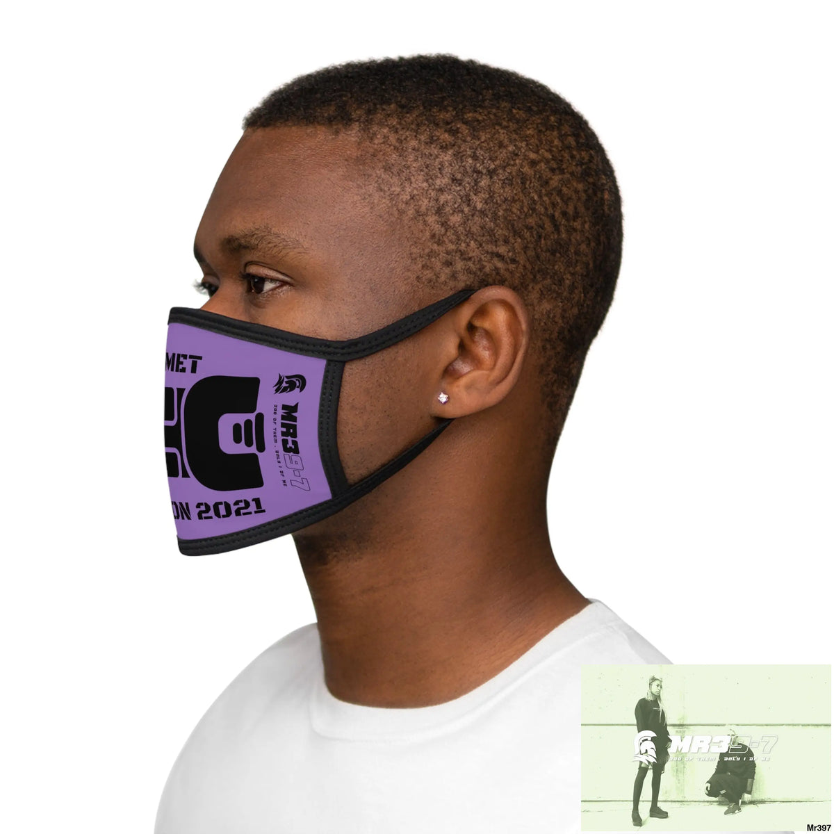 The tasered me 2021 Mixed-Fabric Face Mask One size Accessories