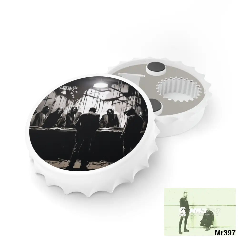 THE TRAP DEATH FLAT 2628 DAYS COVERT FAILURES LTD EDITION NO 22 Magnetic Bottle Opener One size / White Accessories