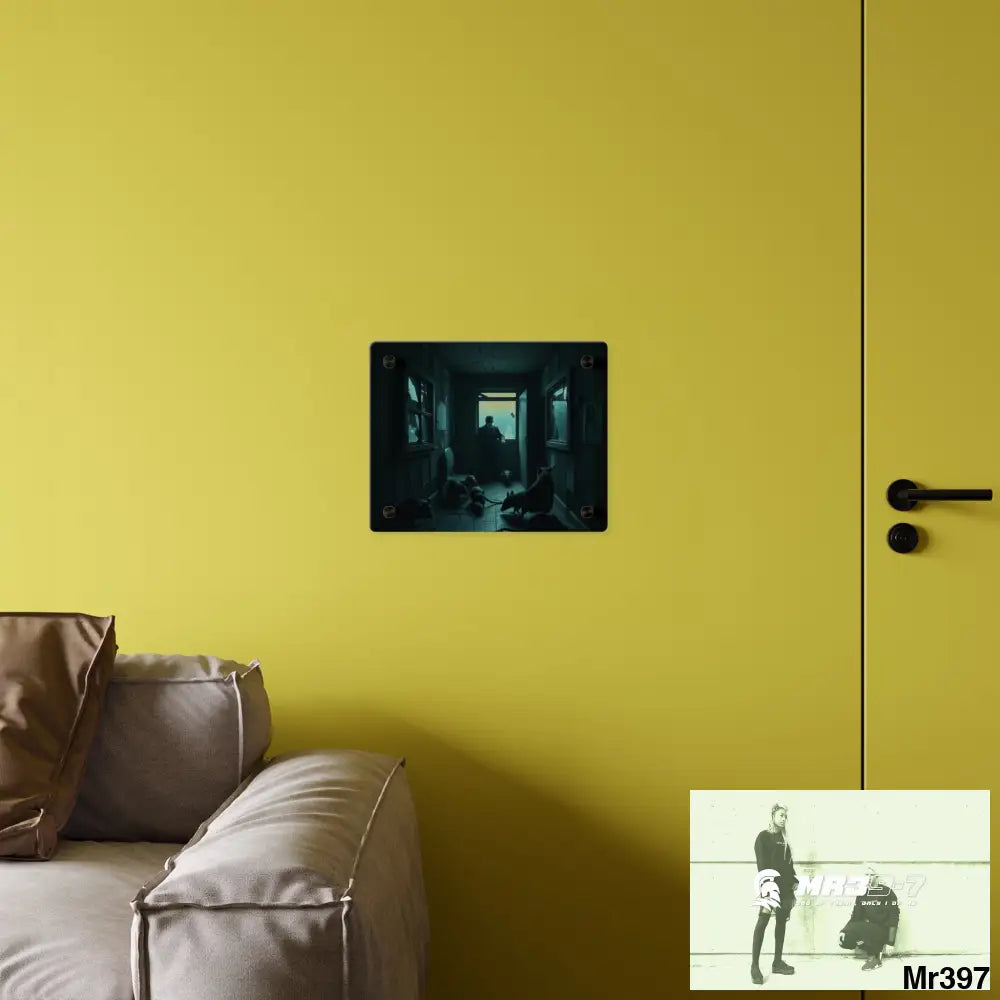 The Trap Death Flat no1 2628 days Covert Failures Ltd Edition no 22 Acrylic Wall Art Panels Home Decor