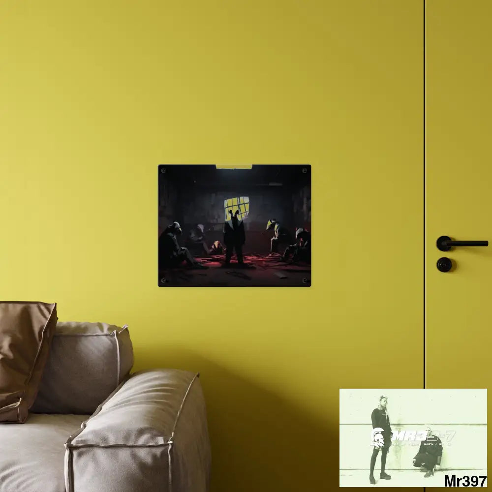 The Trap Death Flat no3 2628 days Covert Failures Ltd Edition no 22 Acrylic Wall Art Panels Home Decor