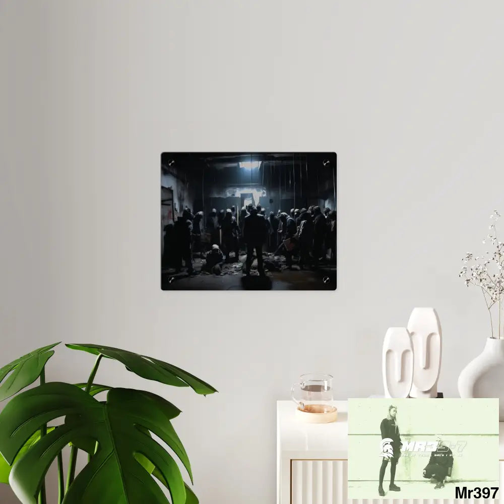 The Trap Death no 2 Flat 2628 days Covert Failures Ltd Edition no 22 Acrylic Wall Art Panels Home Decor