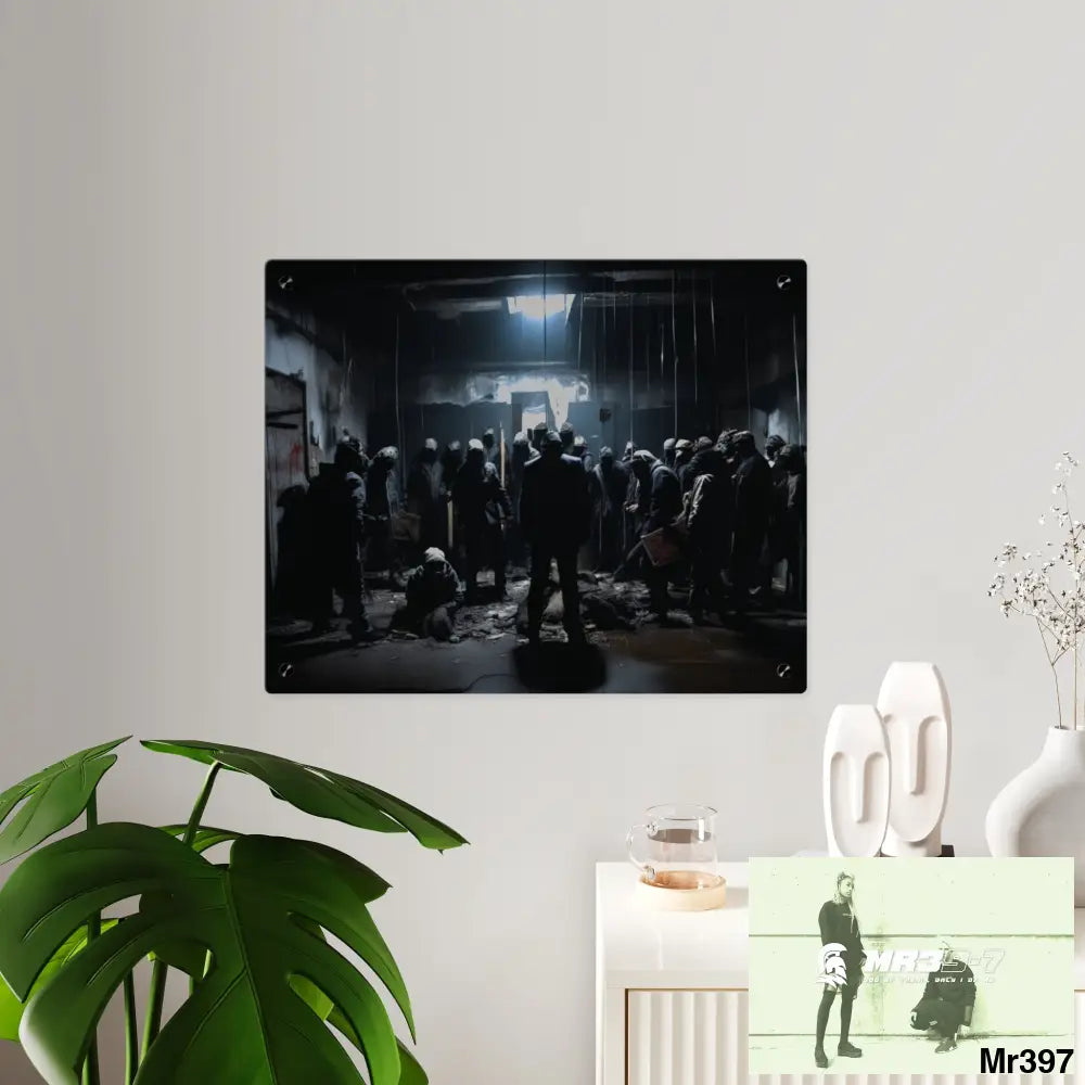 The Trap Death no 2 Flat 2628 days Covert Failures Ltd Edition no 22 Acrylic Wall Art Panels Home Decor