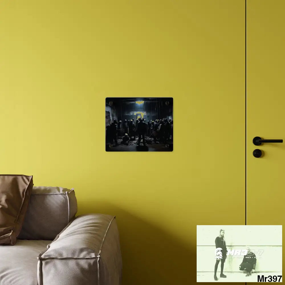 The Trap Death no 2 Flat 2628 days Covert Failures Ltd Edition no 22 Acrylic Wall Art Panels Home Decor