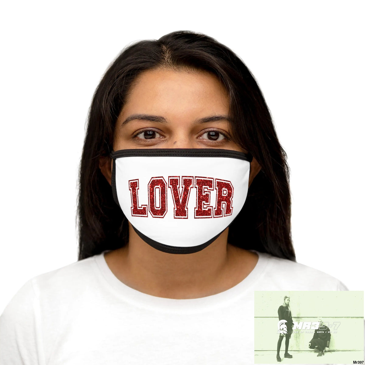 The Valentines or any time - Lover Mixed-Fabric Face Mask One size Accessories