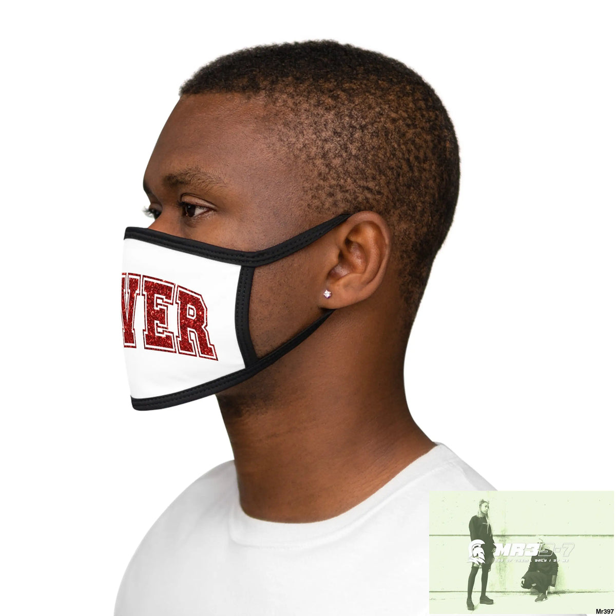 The Valentines or any time - Lover Mixed-Fabric Face Mask One size Accessories