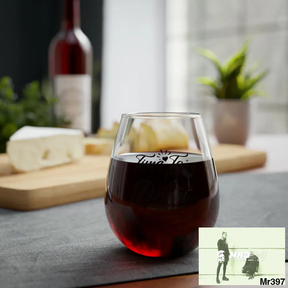 Time to wine down Stemless Wine Glass 11.75oz 11.75oz Mug
