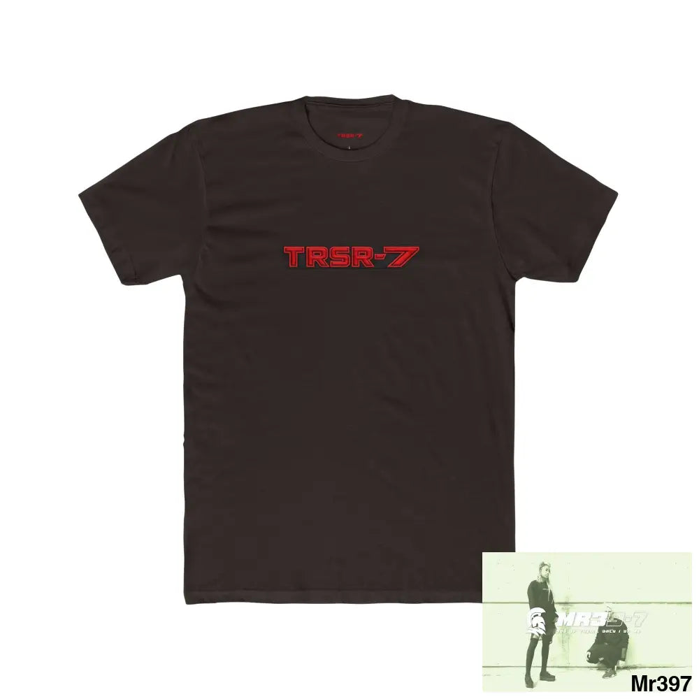 TRSR-7 Choose Life Men’s Cotton Crew Tee Solid Dark Chocolate / S T-Shirt