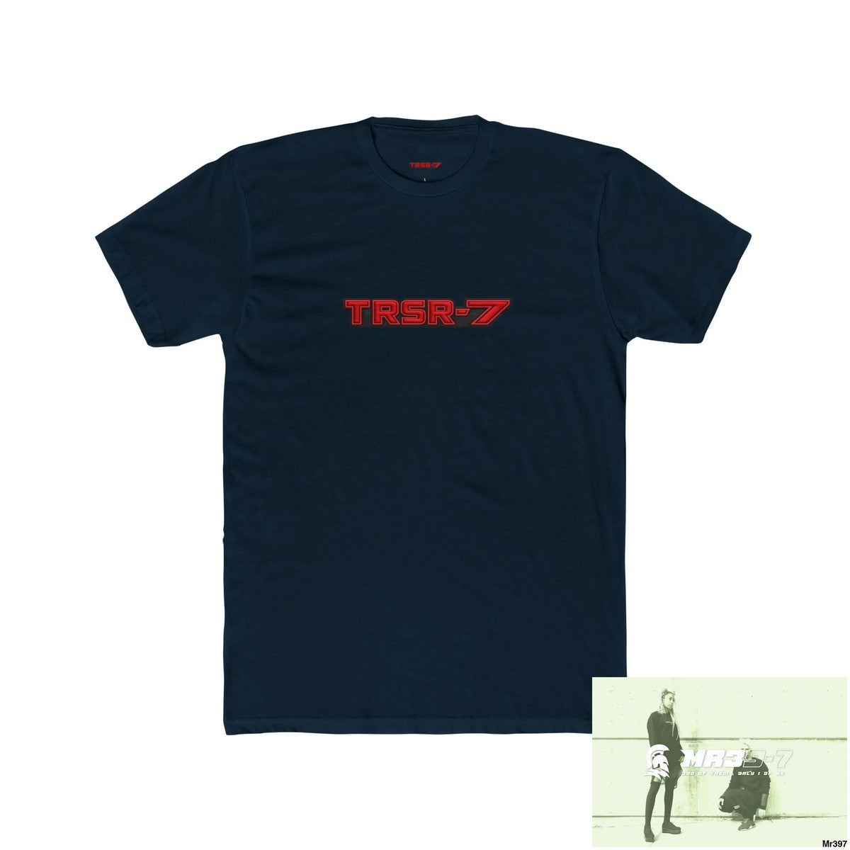 TRSR-7 Choose Life Men’s Cotton Crew Tee Solid Midnight Navy / XS T-Shirt