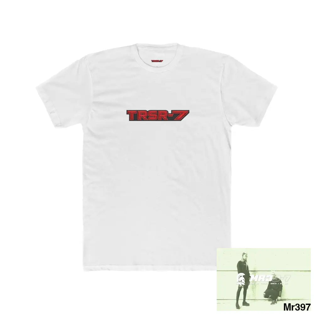 TRSR-7 Choose Life Men’s Cotton Crew Tee Solid White / XS T-Shirt