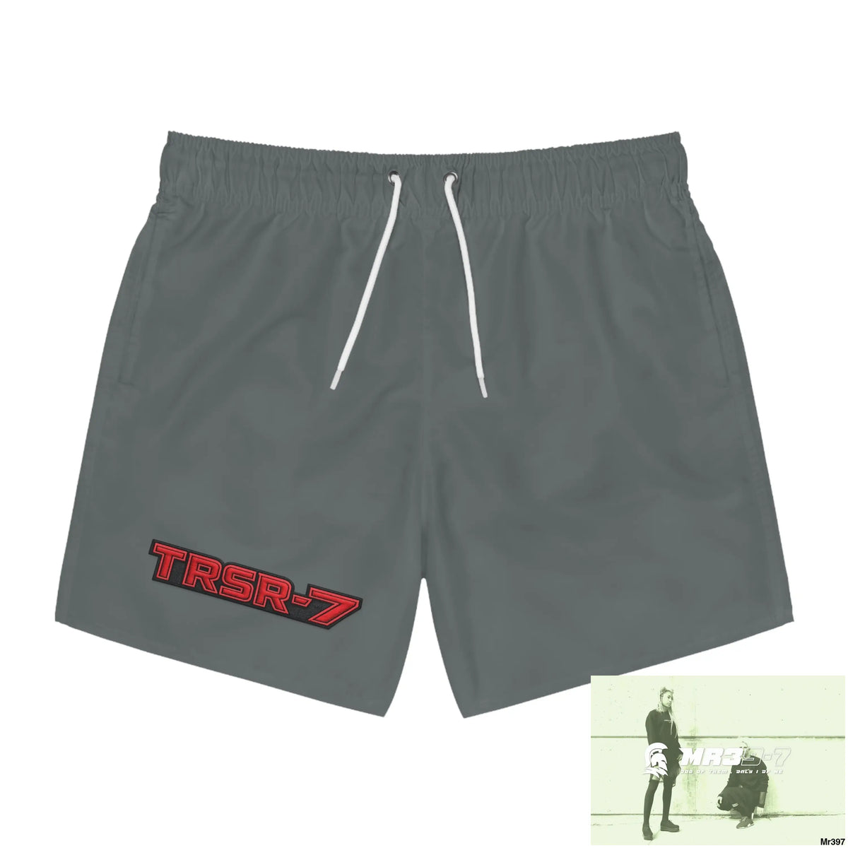 TRSR-7 Mens Swim Trunks (AOP) XS / Seam thread color automatically matched to design All Over Prints