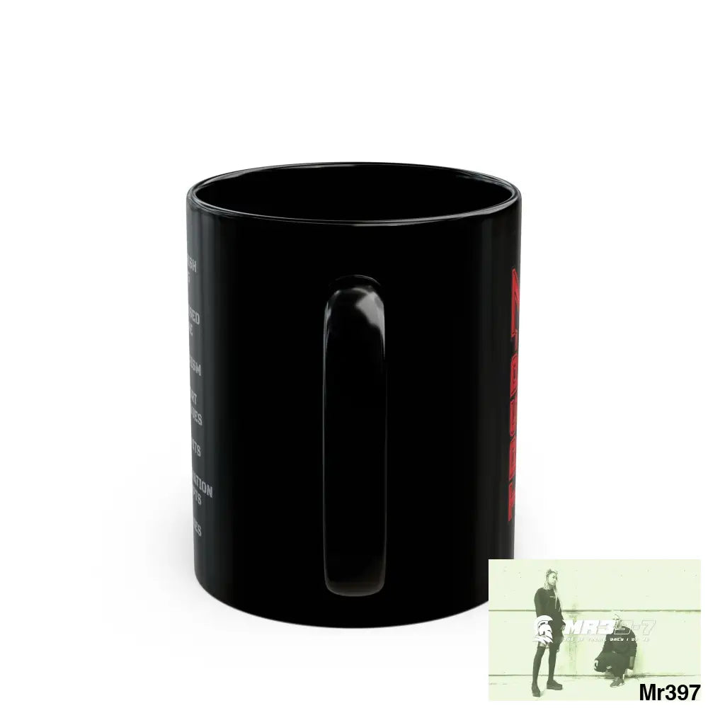 TRSR-7 Tier 0++ Kenya 2015 trip New AI Blog no21 Banksy inspired Themed 11oz Black Mug GB 11oz Mug