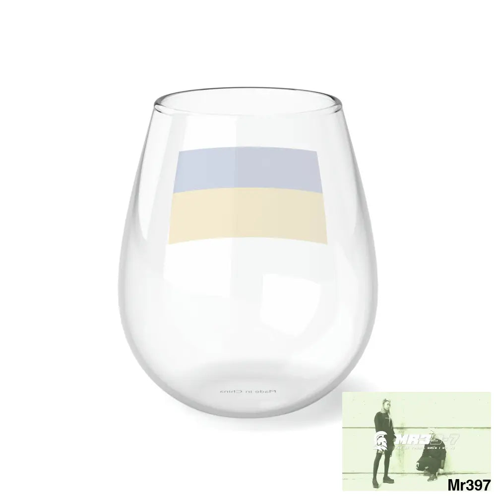 Ukraine Stemless Wine Glass 11.75oz 11.75oz Mug
