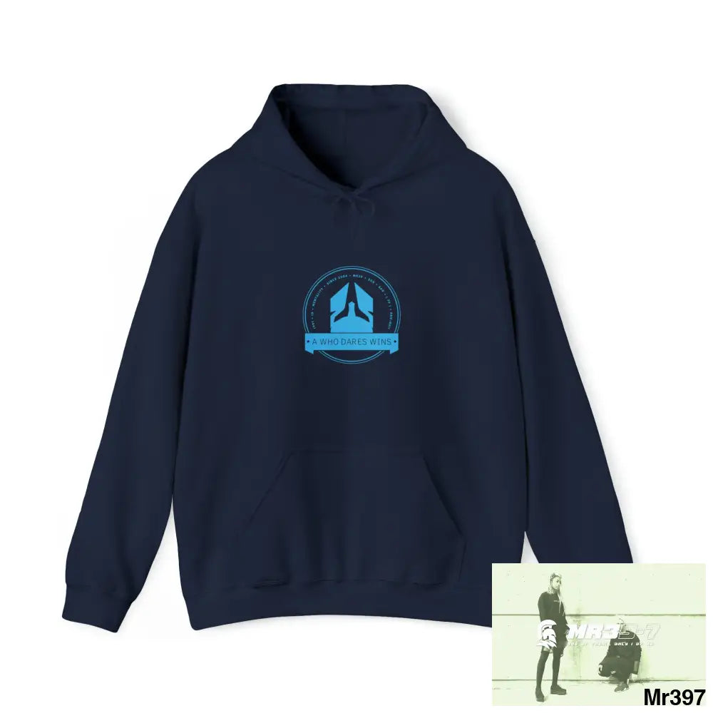 Unisex A Who Dares Wins Egypt Dahab in Blind 2014 Heavy Blend™ Hooded Sweatshirt Navy / S Hoodie