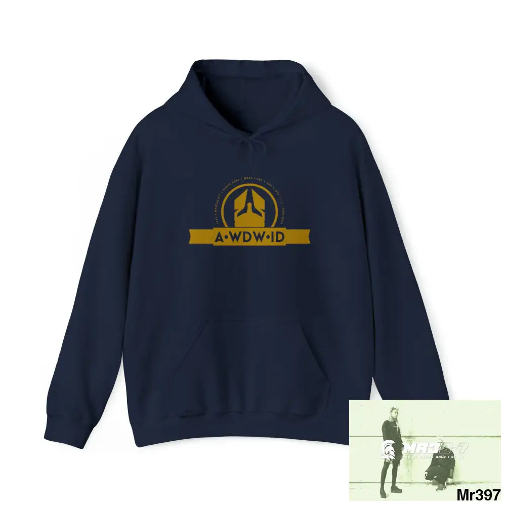 Unisex A Who Dares Wins (ID) RSF I see the Assassin’s Failed Heavy Blend™ Hooded Sweatshirt Navy / S Hoodie