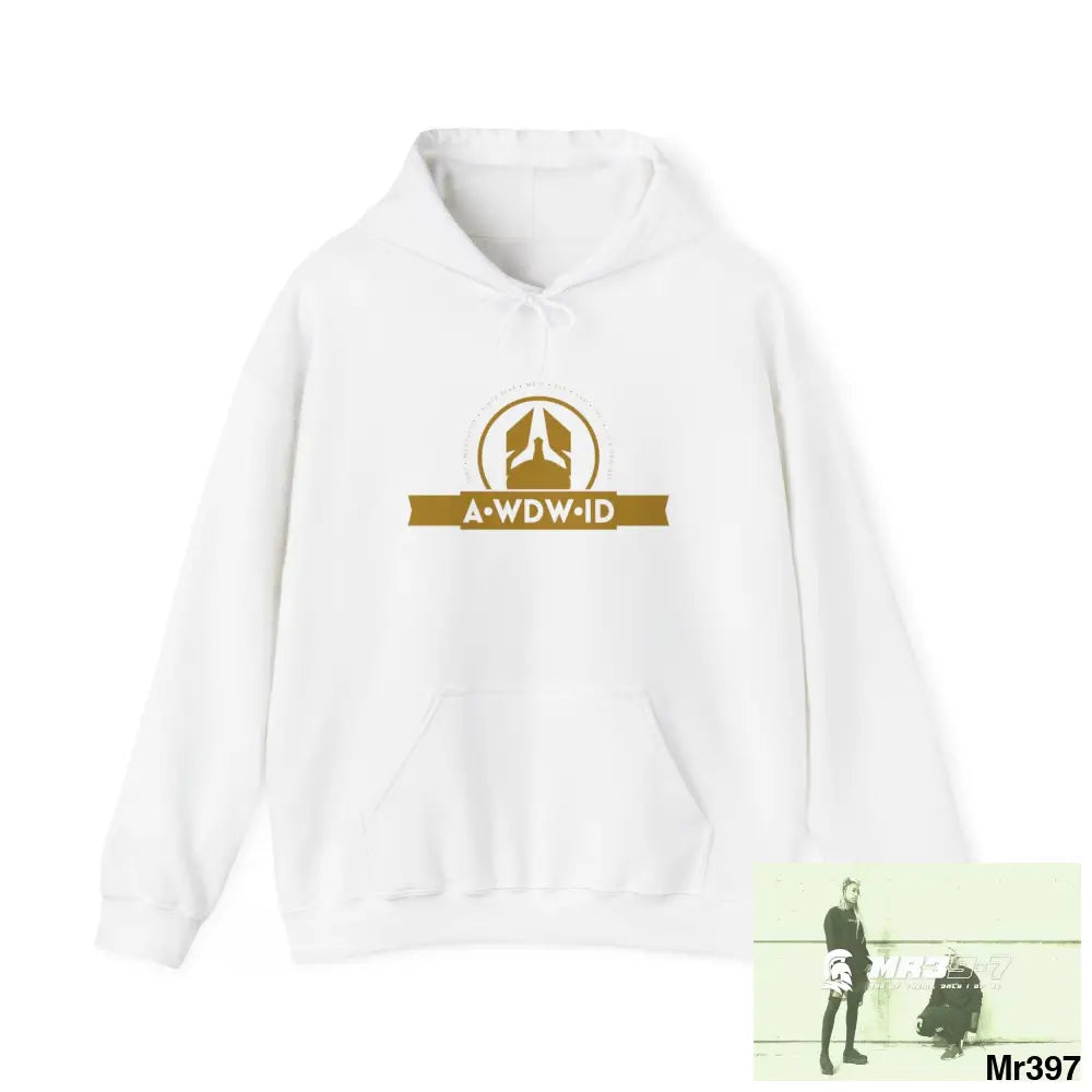 Unisex A Who Dares Wins (ID) RSF Kenya 2015 In blind Spy issues and sheets Heavy Blend™ Hooded Sweatshirt White / M