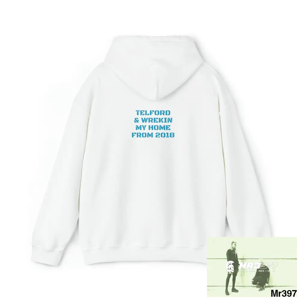 Unisex A Who Dares Wins Telford & Wrekin (My Home from 2018) In blind Heavy Blend™ Hooded Sweatshirt Hoodie