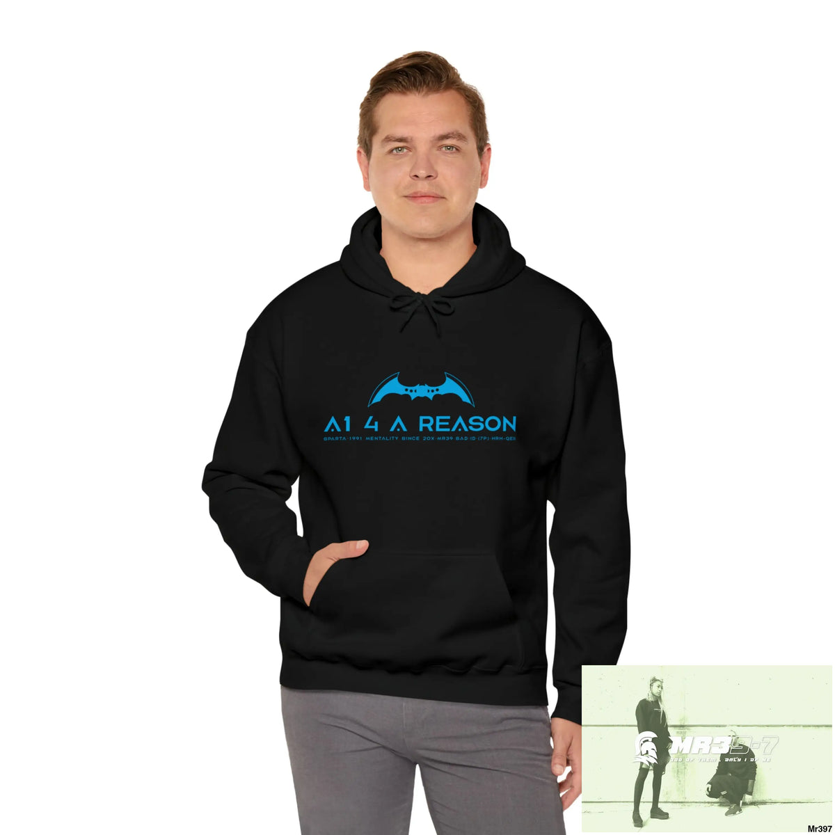 Unisex A1 4 A Reason Gwynedd 20X -12 Can I have drugs back please ? + FK off Heavy Blend™ Hooded Sweatshirt Black / S