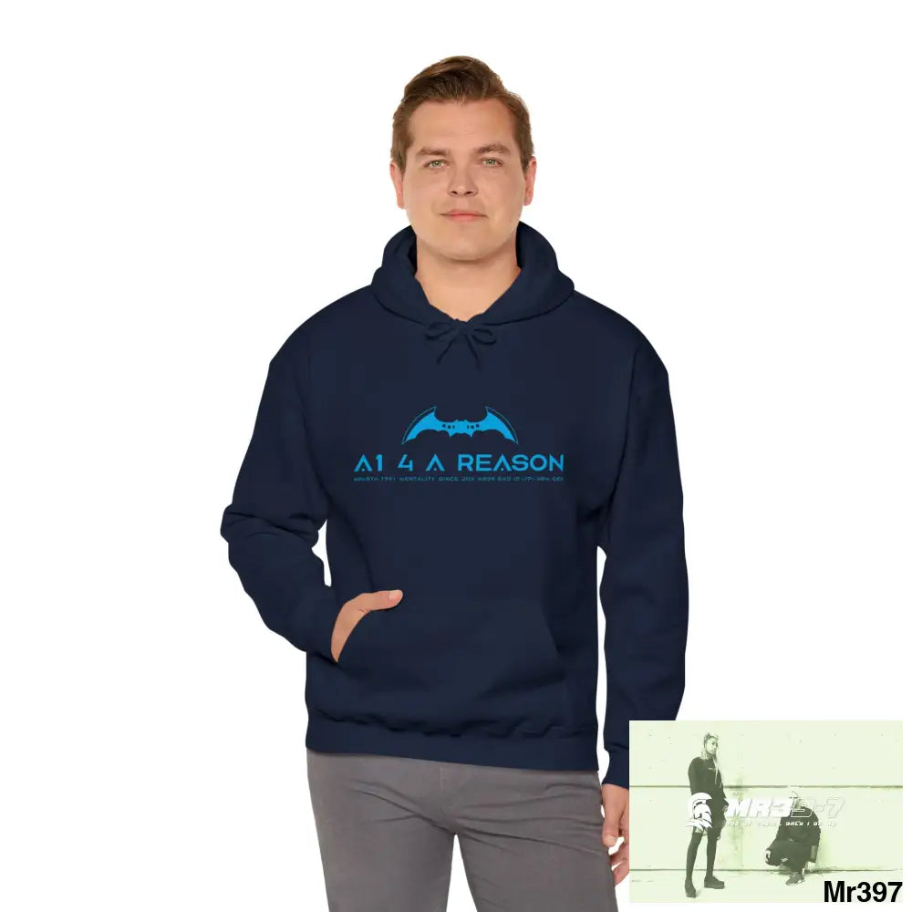 Unisex A1 4 A Reason Gwynedd 20X -12 Can I have drugs back please ? + FK off Heavy Blend™ Hooded Sweatshirt Navy / S