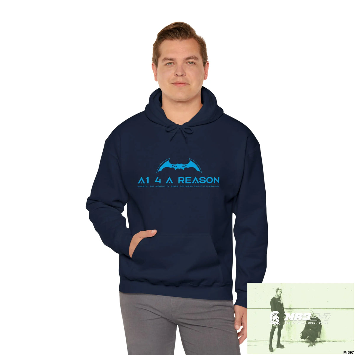 Unisex A1 4 A Reason Gwynedd 20X -12 Can I have drugs back please ? + FK off Heavy Blend™ Hooded Sweatshirt Navy / S