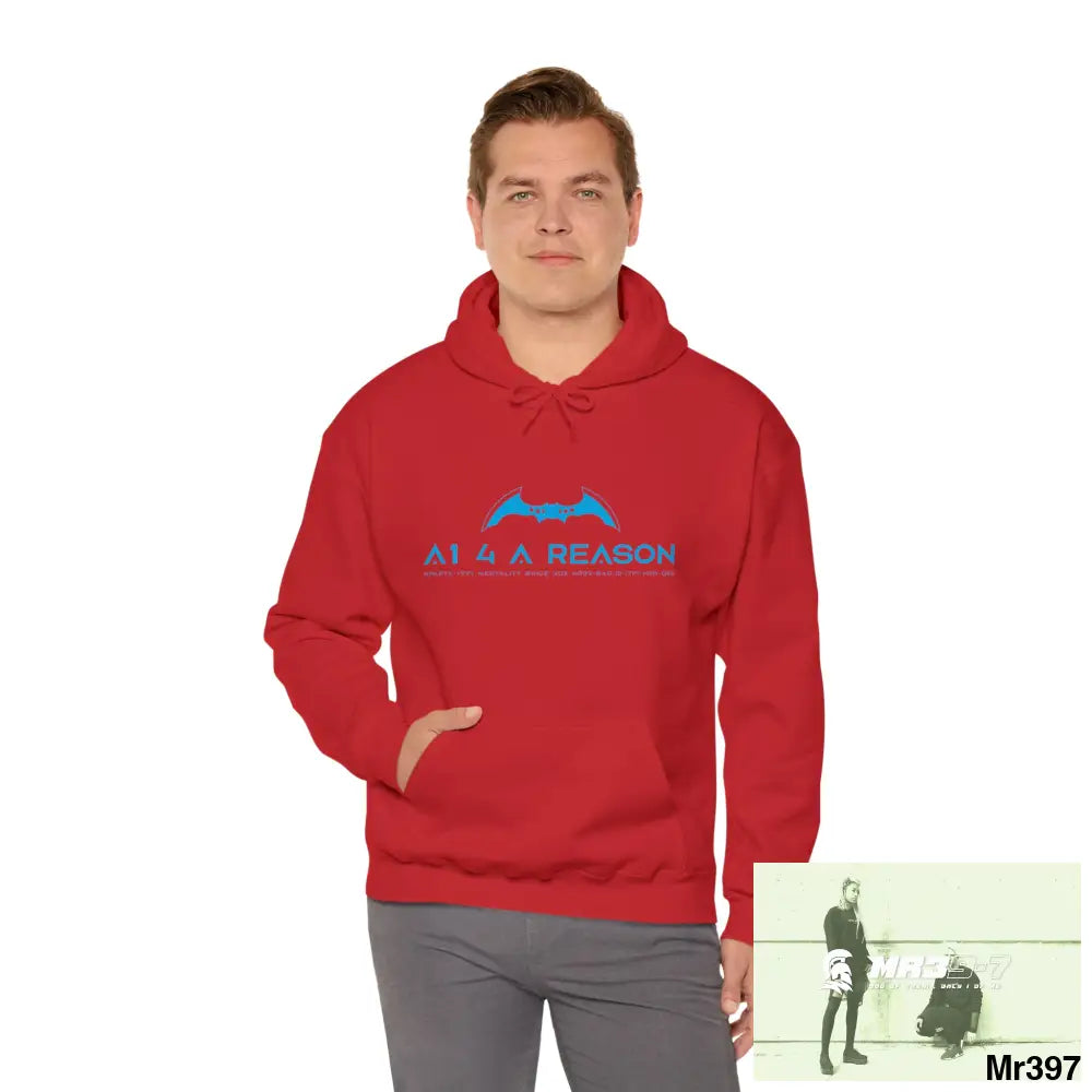 Unisex A1 4 A Reason Gwynedd 20X -12 Can I have drugs back please ? + FK off Heavy Blend™ Hooded Sweatshirt Red / S