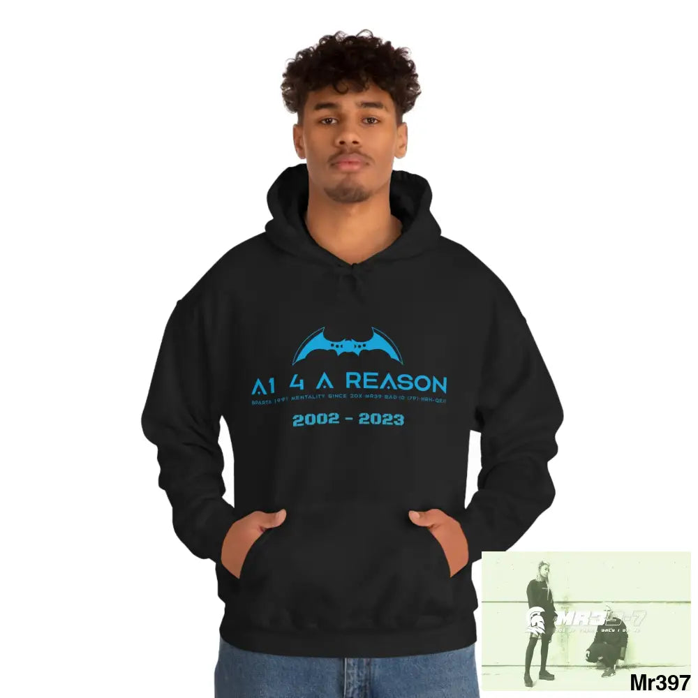 Unisex A1 4 A Reason Heavy Blend™ Hooded Sweatshirt Black / S Hoodie