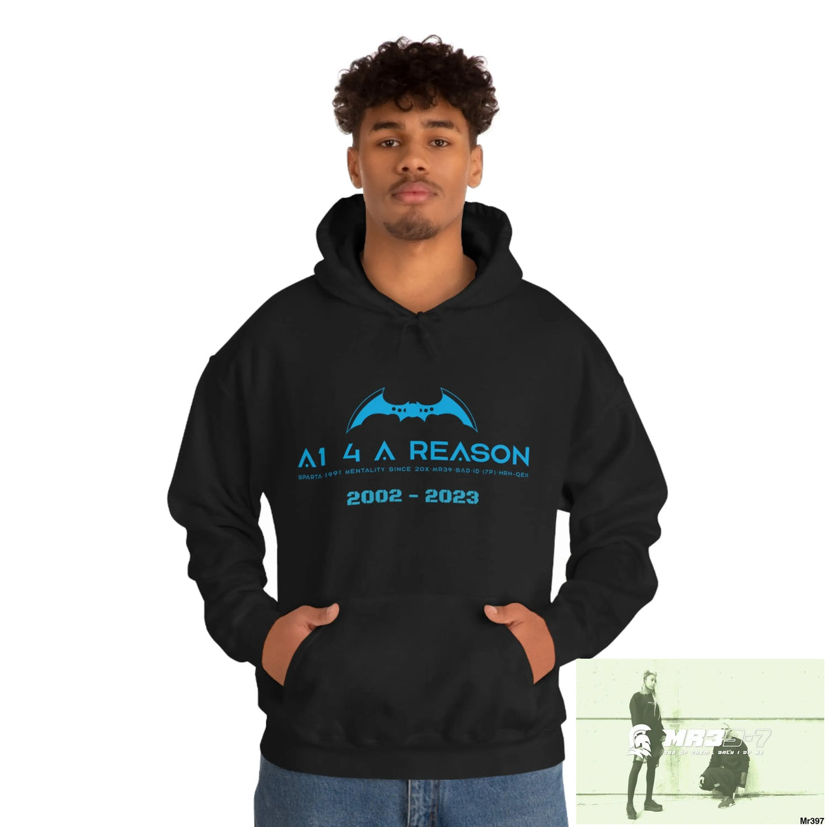 Unisex A1 4 A Reason Heavy Blend™ Hooded Sweatshirt Black / S Hoodie