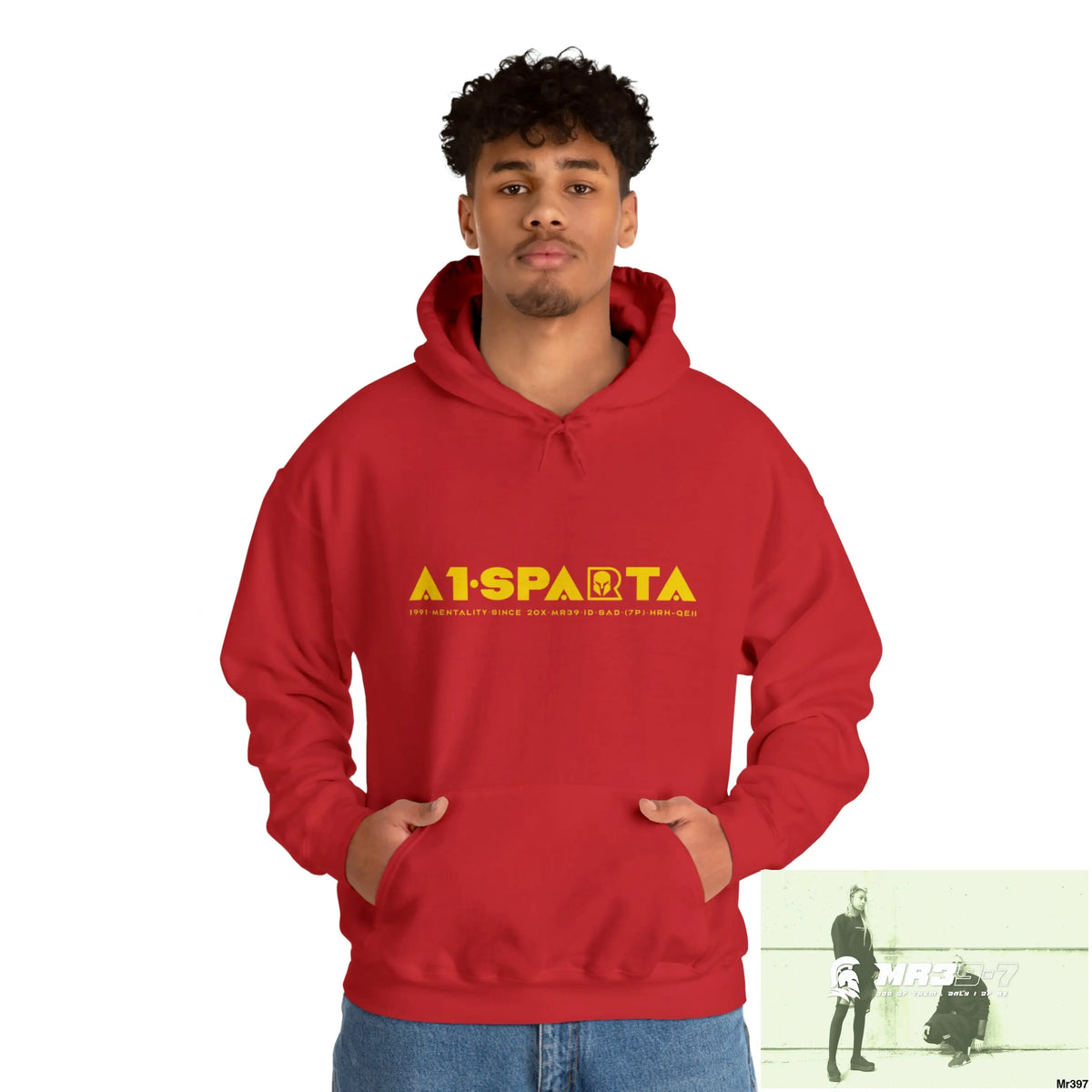 Unisex A1-Sparta 20X-12 Gwynedd Can I have My drugs Back Please ? + Fk off Heavy Blend™ Hooded Sweatshirt Red / S Hoodie