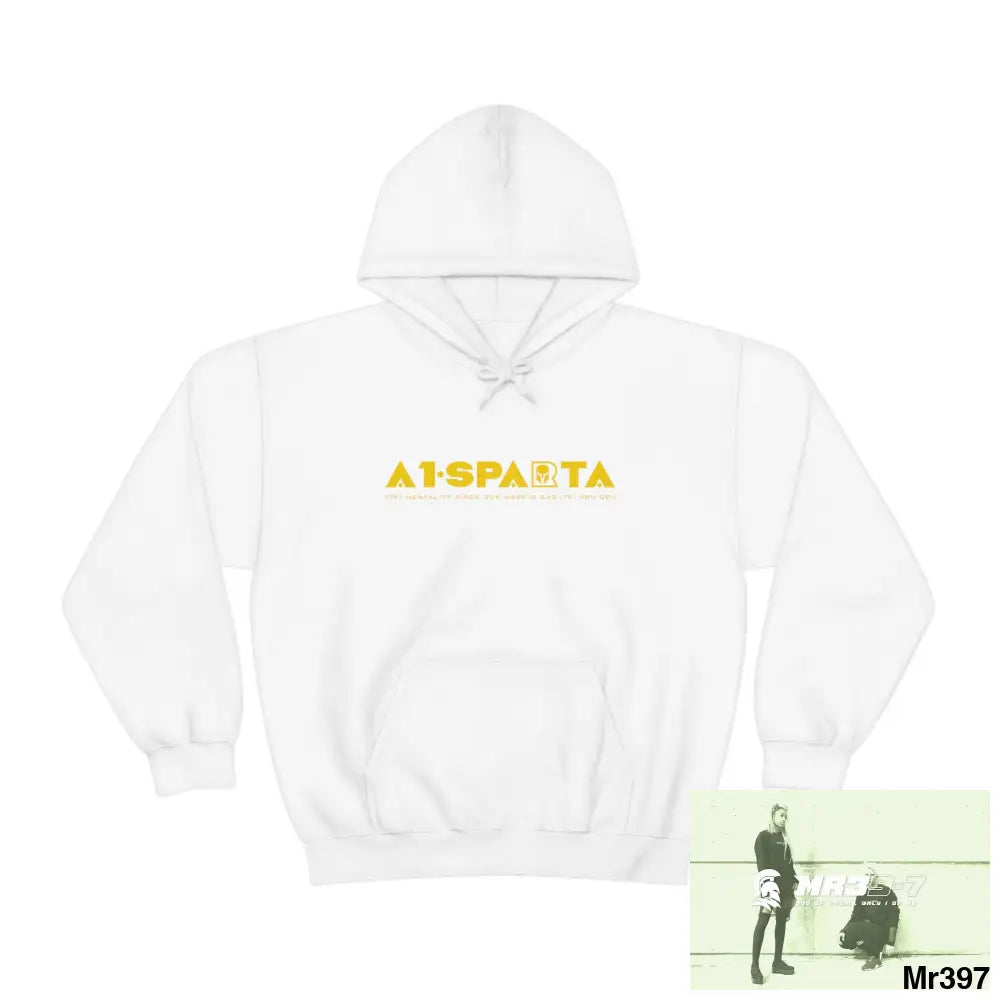 Unisex A1-Sparta Heavy Blend™ Hooded Sweatshirt White / S Hoodie