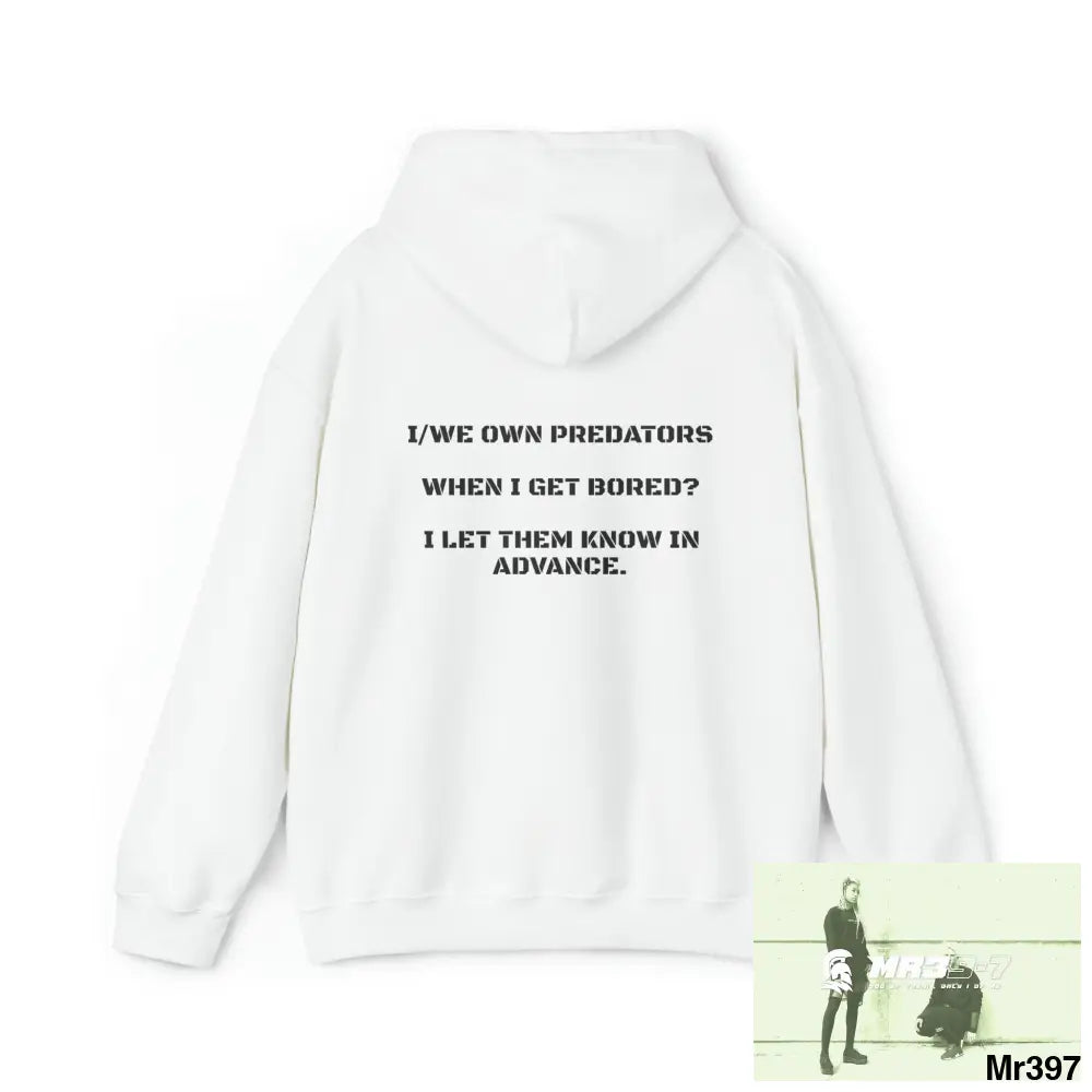 Unisex A1-Sparta I/We own predators Heavy Blend™ Hooded Sweatshirt Hoodie