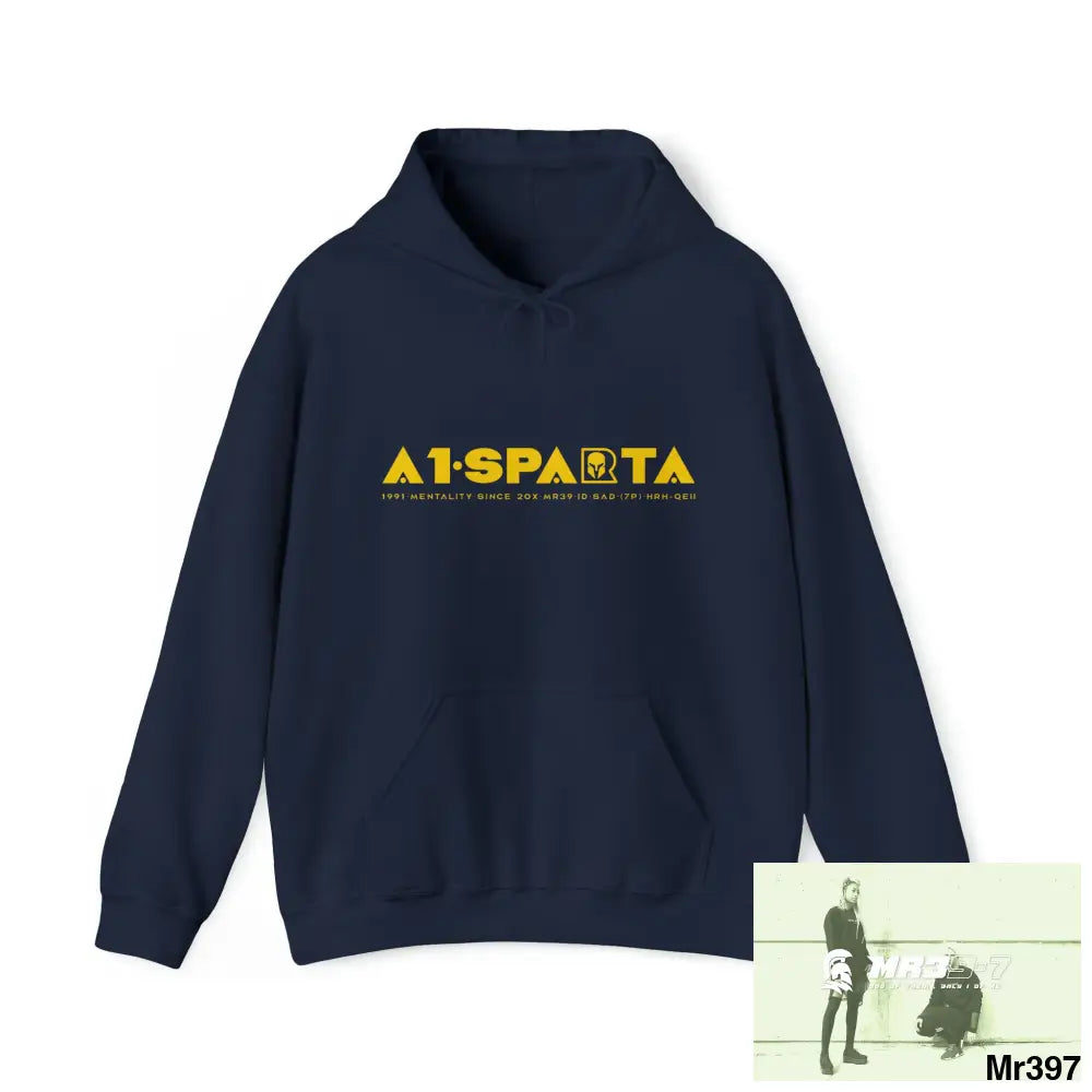 Unisex A1-Sparta I /We own Predators Heavy Blend™ Hooded Sweatshirt Navy / S Hoodie