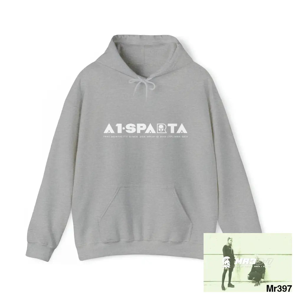 Unisex A1-Sparta I /We own predators Heavy Blend™ Hooded Sweatshirt Sport Grey / S Hoodie