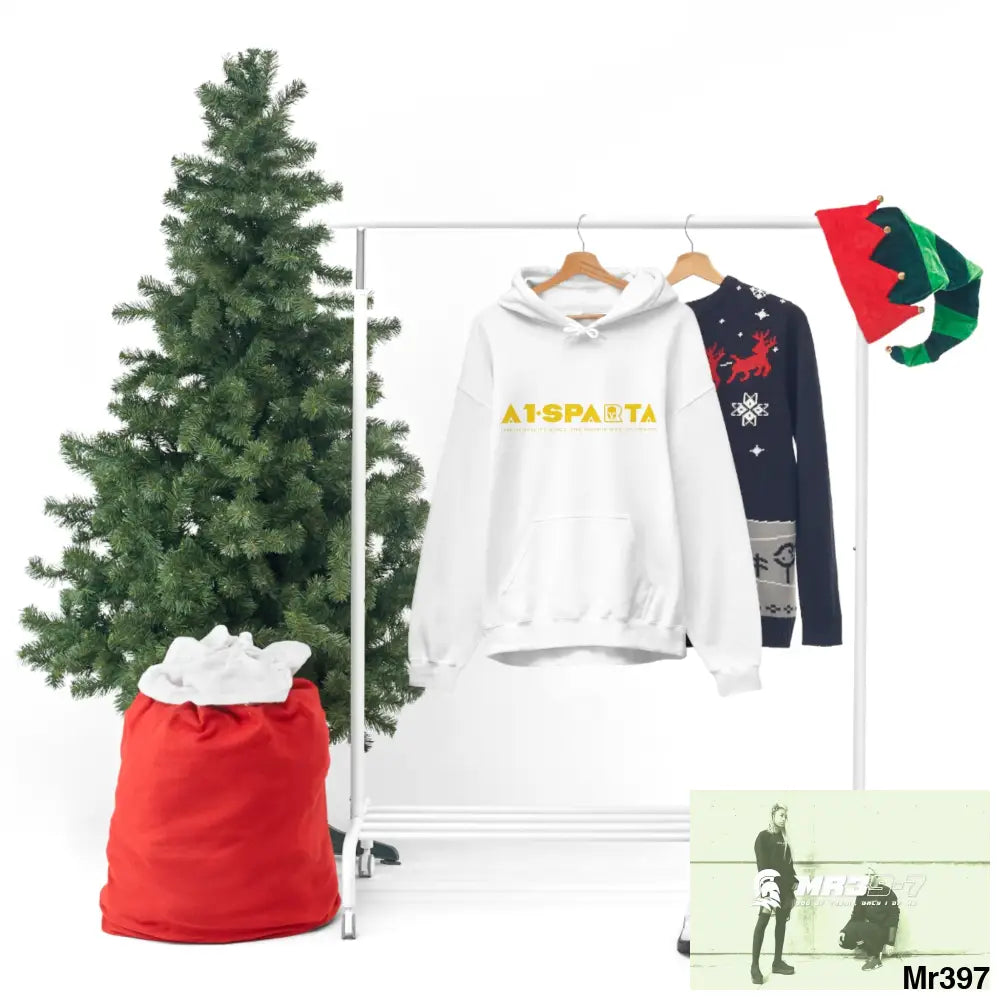 Unisex A1-Sparta Theme Heavy Blend™ Hooded Sweatshirt Hoodie