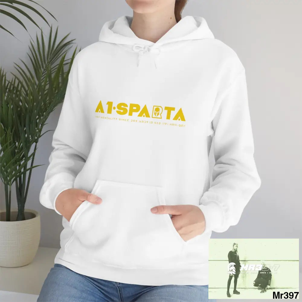 Unisex A1-Sparta Theme Heavy Blend™ Hooded Sweatshirt Hoodie