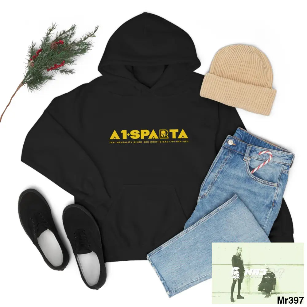 Unisex A1-Sparta Theme Heavy Blend™ Hooded Sweatshirt Hoodie