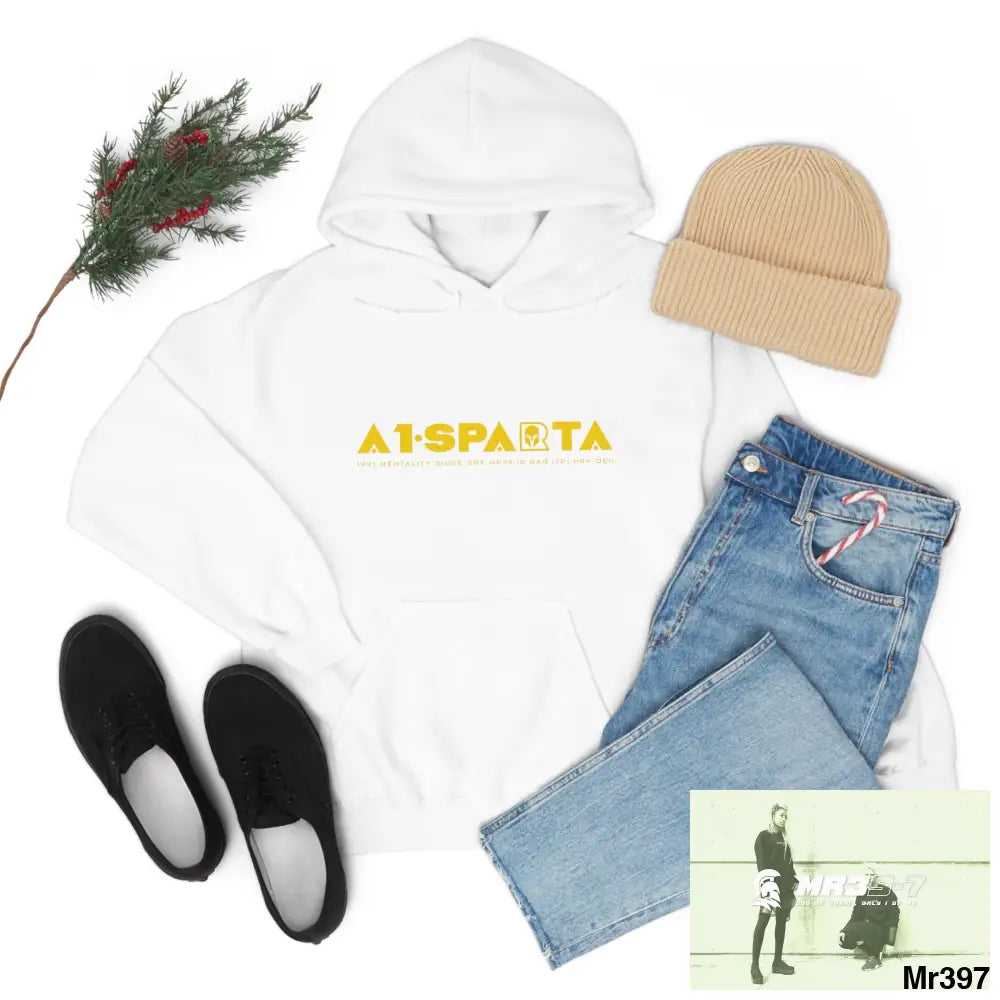 Unisex A1-Sparta Theme Heavy Blend™ Hooded Sweatshirt Hoodie