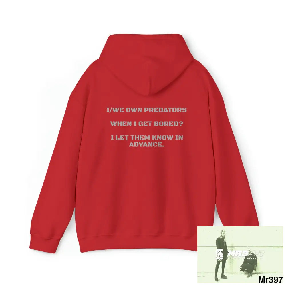 Unisex A1-Vigiante I /We own Predators Heavy Blend™ Hooded Sweatshirt Hoodie