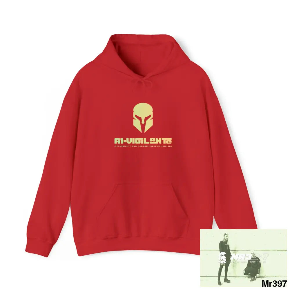 Unisex A1-Vigilante Egypt Dahab in Blind 2014 Heavy Blend™ Hooded Sweatshirt Red / S Hoodie