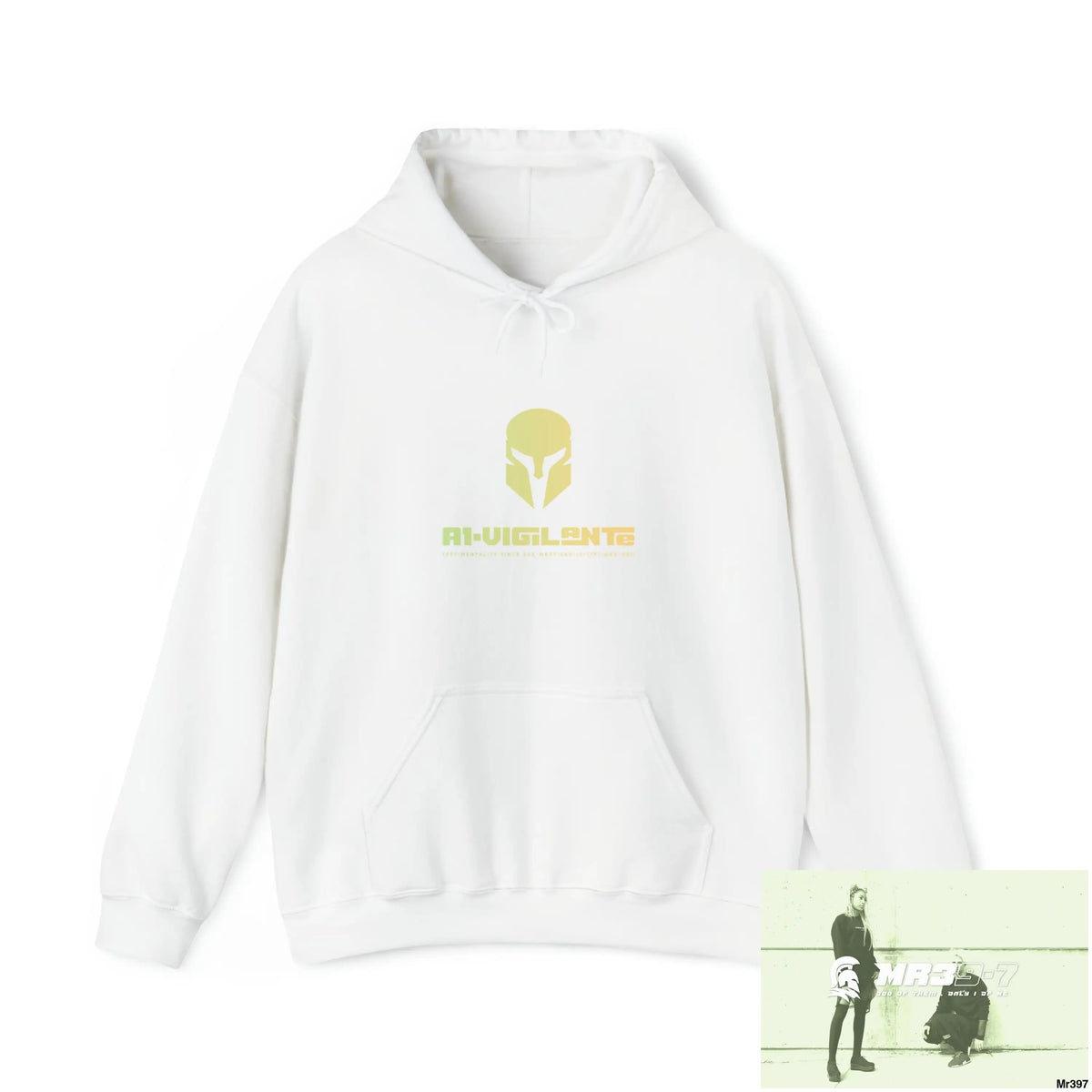Unisex A1-Vigilante Gwynedd 20X-12 Can I Have my drugs back please + FK off Heavy Blend™ Hooded Sweatshirt White / M